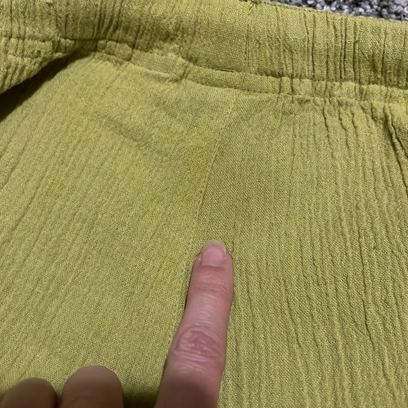 Chicos 100% Cotton Drawstring Pant - Size 1 (M/8) - Picture 7 of 8